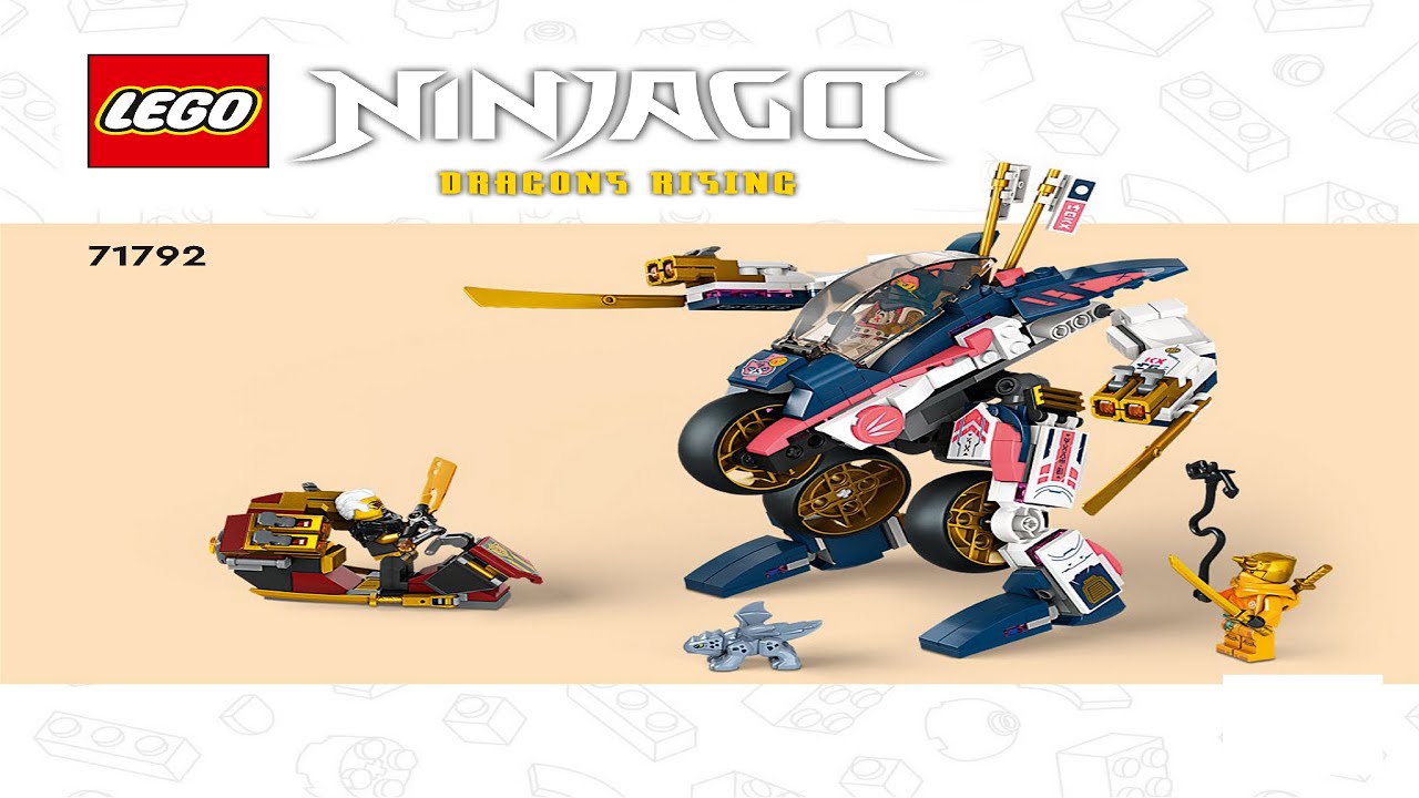 LEGO instructions - Ninjago - 71792 - Sora's Transforming Mech