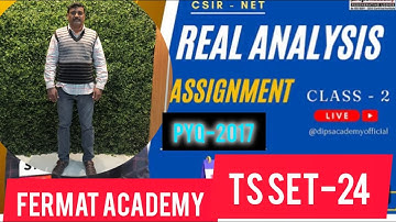 CSIR PREVIOUS QUESTIONS REAL ANALYSIS|CONTINUITY AND DIFFERENTIABILITY| TS SET-2024|CSIR-NET