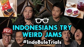 #IndoBuleTrials: Indonesians Try Weird Jams! (feat. Crack An Egg) screenshot 5