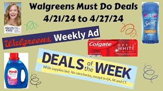 Walgreens Must Do Deals 4/21/24 to 4/27/24 - Cheap Deodorant, Body Wash, and More!!!