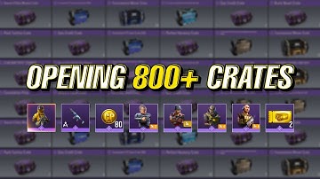 OPENING 800+ CRATES in COD Mobile / *Did I get LUCKY?* / CODM / Call of Duty Mobile