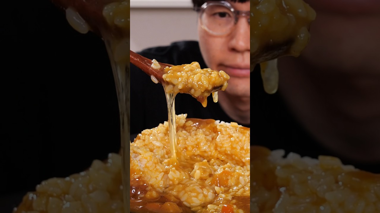 sealed pouch curry with egg 🍛🥚