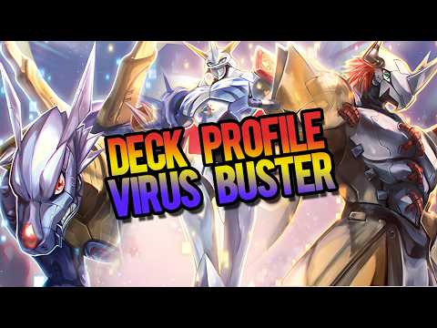 OMNIMON TCG LO A HECHO DENUEVO!!! Virus Buster Deck Profile | Digimon Card Game EX-12