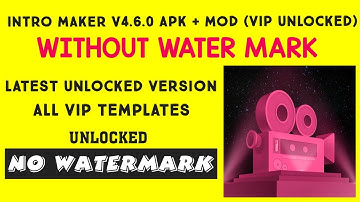 How to download intro maker pro apk / how to download intro maker mod apk | 💯% working #intromaker