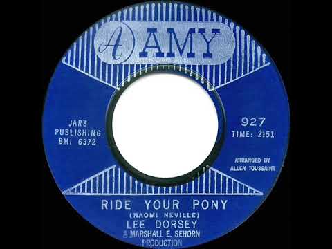 1965 HITS ARCHIVE: Ride Your Pony - Lee Dorsey