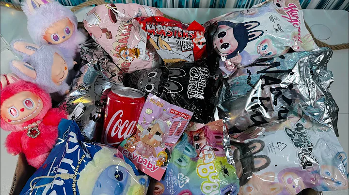 🎁 Labubu Mystery Blind Bag Unboxing ASMR! | Temu & AliExpress Cute Toy Haul 💖