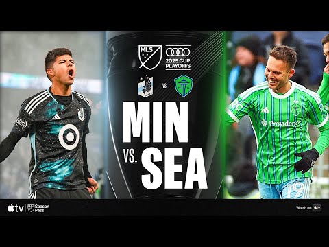 Minnesota United vs. Seattle Sounders FC | INSANE 10-MAN COMEBACK! | 2025 Audi MLS Cup Playoffs