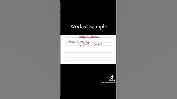 How do I integrate by using u sub? Full video out on main channel!!! #mathstricks #science  #like