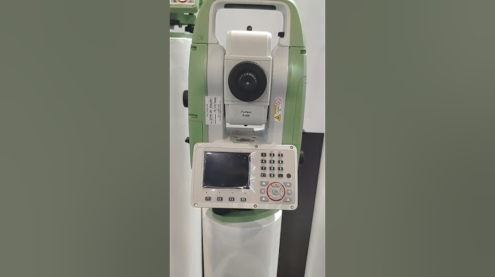 Automatic instrument height measurement - TS07. Leica being Leica...