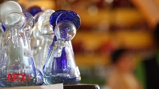 Vidrio soplado, el vidrio artesanal de la Fábrica
