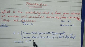 10 𝒕𝒉 𝑴𝒂𝒕𝒉𝒔,𝑬𝒙𝒂𝒎𝒑𝒍𝒆-8.23,𝑺𝒕𝒂𝒕𝒊𝒔𝒕𝒊𝒄𝒔 𝒂𝒏𝒅 𝑷𝒓𝒐𝒃𝒂𝒃𝒊𝒍𝒊𝒕𝒚
