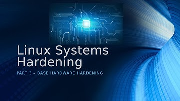 Linux Hardening for Home - Part 3