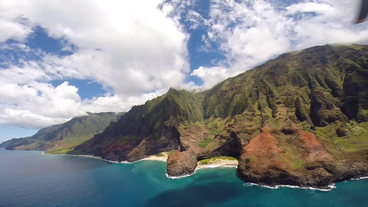 Helicopter Tour Kauai 2016 Jurassic Park YouTube