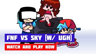 FNF vs Soft Sky FNF mod game play online, pc download