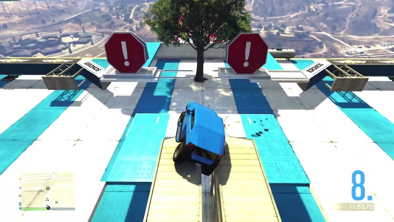 Grand Theft Auto Freecarwler Parkour