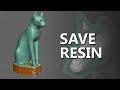 My process for hollowing models for Resin 3D Printing with Meshmixer