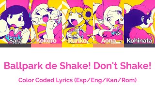 Download lagu [ESP/ENG/KAN/ROM] Ballpark de Shake! Don't Shake! Color Coded Lyrics-Ballpark de Tsukamaete! ED FULL