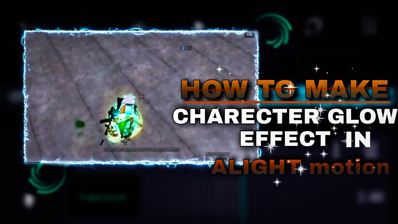 Scope & charecter glow effect in ALIGHT motion 🔥 preset + tutorial ...