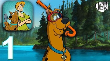 SCOOBY DOO MYSTERY CASES Gameplay Walkthrough Part 1 - The Monster of Camp Moose (iOS Android)