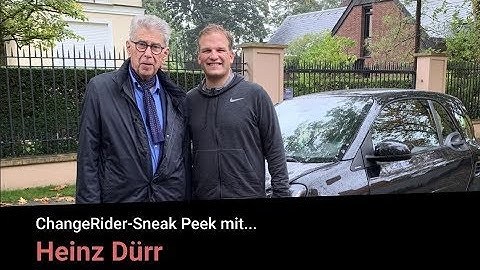 Zusammenarbeit in der Politik, Wirtschaft & Wissenschaft: Heinz Dürr in der ChangeRider Sneak Peek