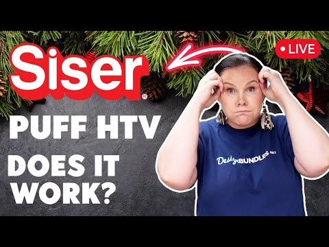 🤔 DOES IT WORK? NEW Siser Puff HTV 