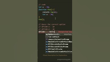 Javascript Quiz: How Well Do You Know "Hoisting" in Javascript #programming #javascript #coding#quiz