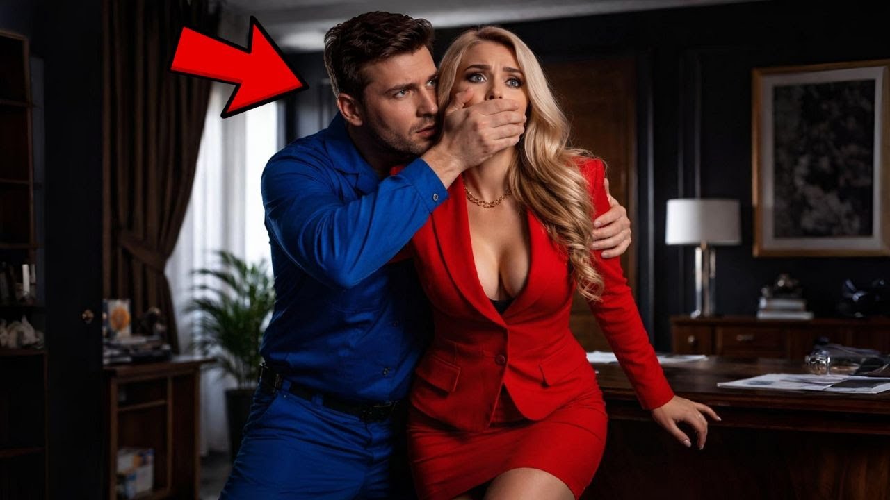 „Cicho, nie mów ani słowa” Prezeska przyjechała sama i wcześnie, więc samotny ojciec woźny zrobił…