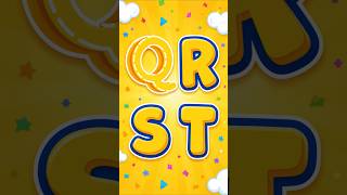 Learn ABCD Letters Q R S T 🌈| Fun Alphabet Learning for Kids 🎉#shortsfeed #kidslearning #viralshorts