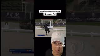 Mathias Alexander Rath Dressage Fail.