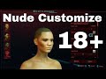 Cyberpunk 2077 female genital male genital customization | Nudity Vagina Penis Nipples | PC