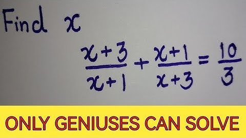 USA | A Beautiful Algebra Olympiad Maths Problem | Tricky Olympiad Maths | Can you solve this?
