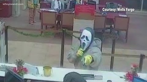 Mebane Police says 3 masked men are wanted for robbing a Wells Fargo bank