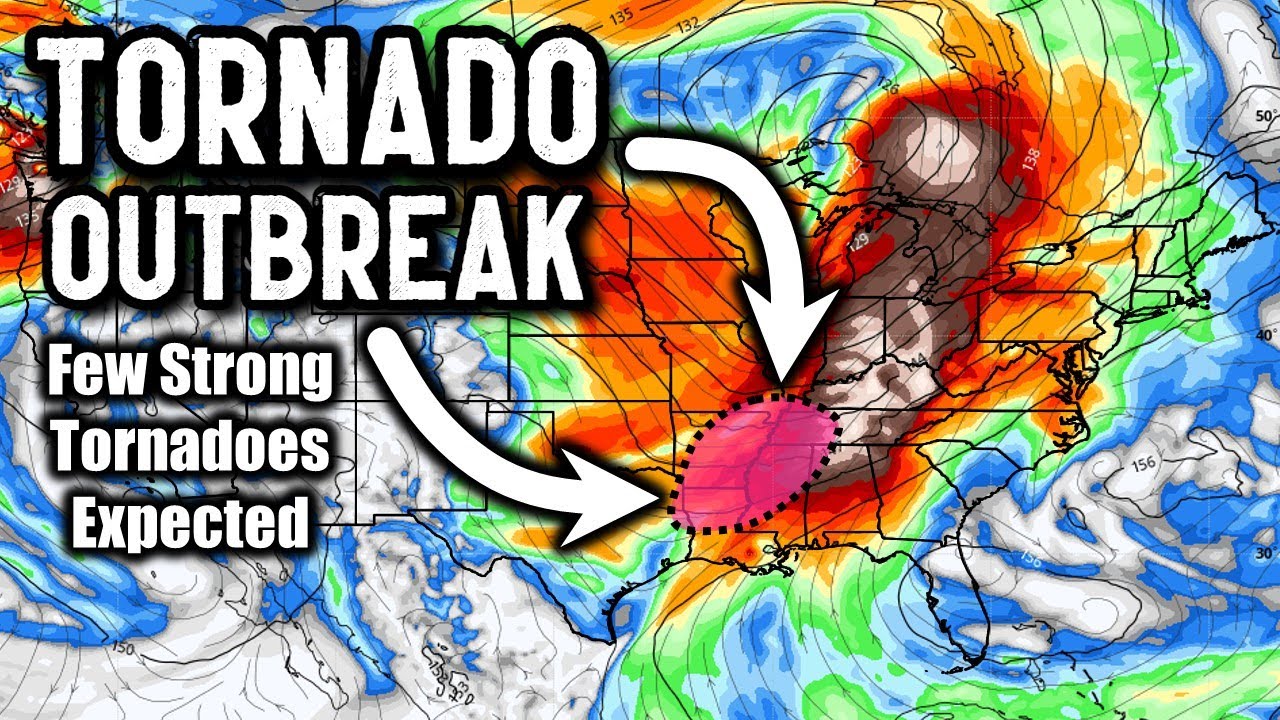 A Regional Tornado Outbreak Will Impact Millions On Tuesday - YouTube