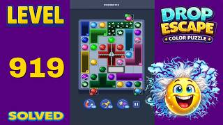 Drop Escape – Level 919 | Walkthrough