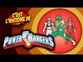 Cest lhistoire de  power rangers