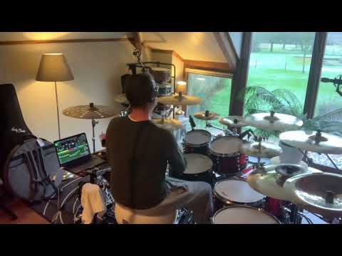 Burn - David Puentez - live interpretation (drum cover)