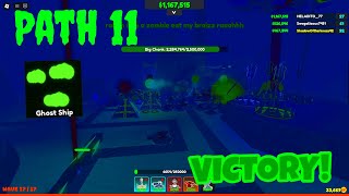 Cube Defense Halloween 2025 Path 11