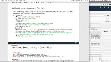 Searching in QRadar Part Two: Quick Filter