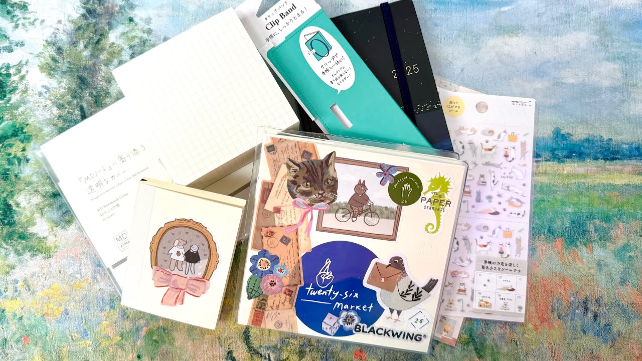 Midori Stationery items and more! 💖✅🐈