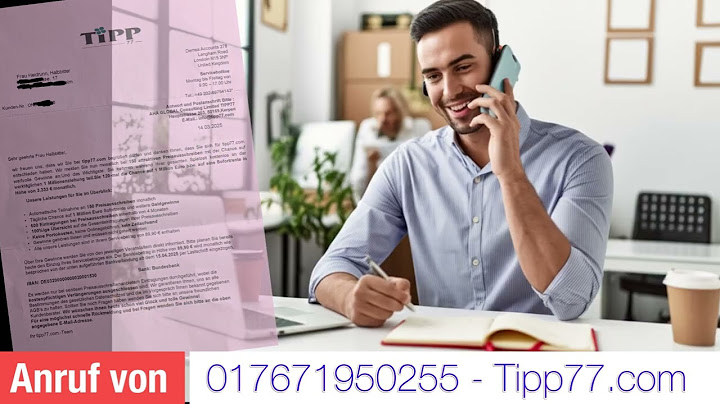 Telefonbetrug 119 - Anruf von 017671950255 - Tipp77.com