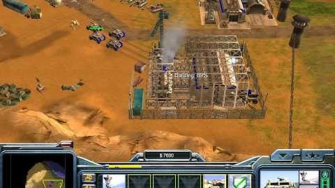 C&C Generals Training mission