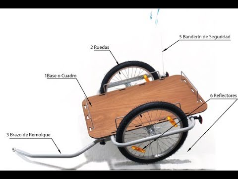 Cómo construir un remolque para bicicleta?