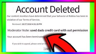 logging into roblox accounts that are BANNED FOREVER...