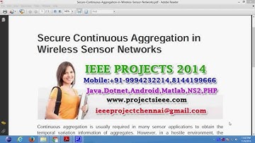 Secure Continuous Aggregation in Wireless Sensor Networks