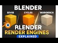 Blender Render Engines Explained | Eevee vs Cycles vs Workbench