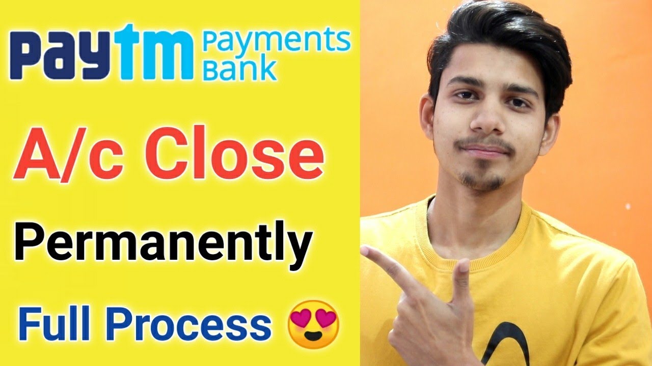 How to remove default bank account from paytm