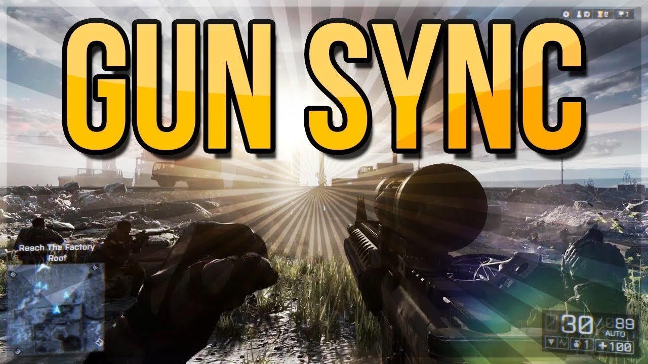 🔥GUN SYNC  BATTLEFIELD 4 (ANIMALS)🔥