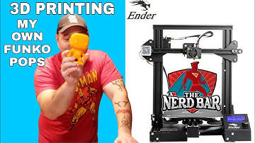 3D PRINTING MY OWN FUNKO POPS AND OTHER TOYS ( CREALITY ENDER3)