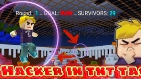I found a hacker in tnt tag BlockmanGo.