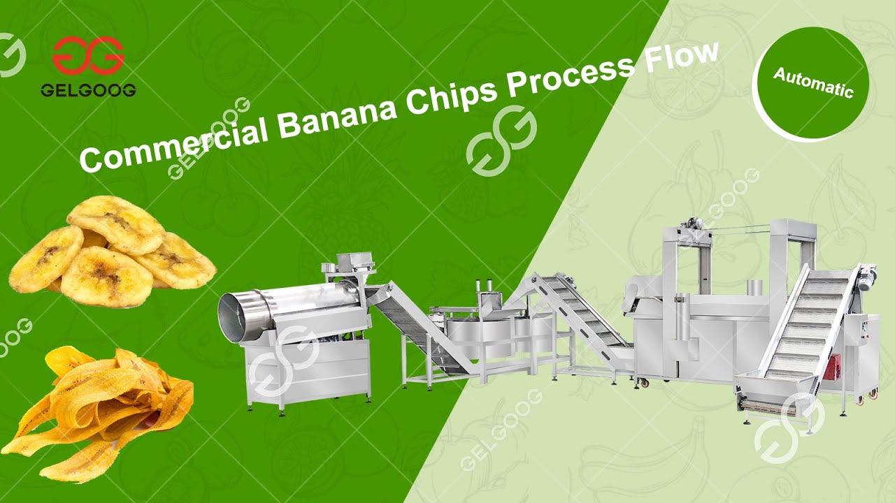 Banana Chips Process Flow And Manufacturing Process YouTube